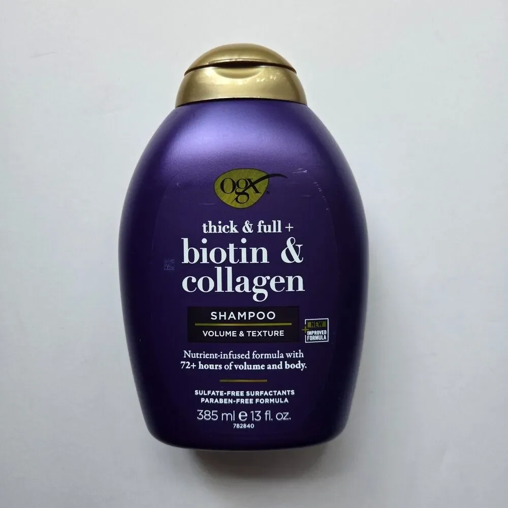 OGX Thick Full Shampoo & Conditioner Biotin Collagen 13 Oz Volume Hair Care